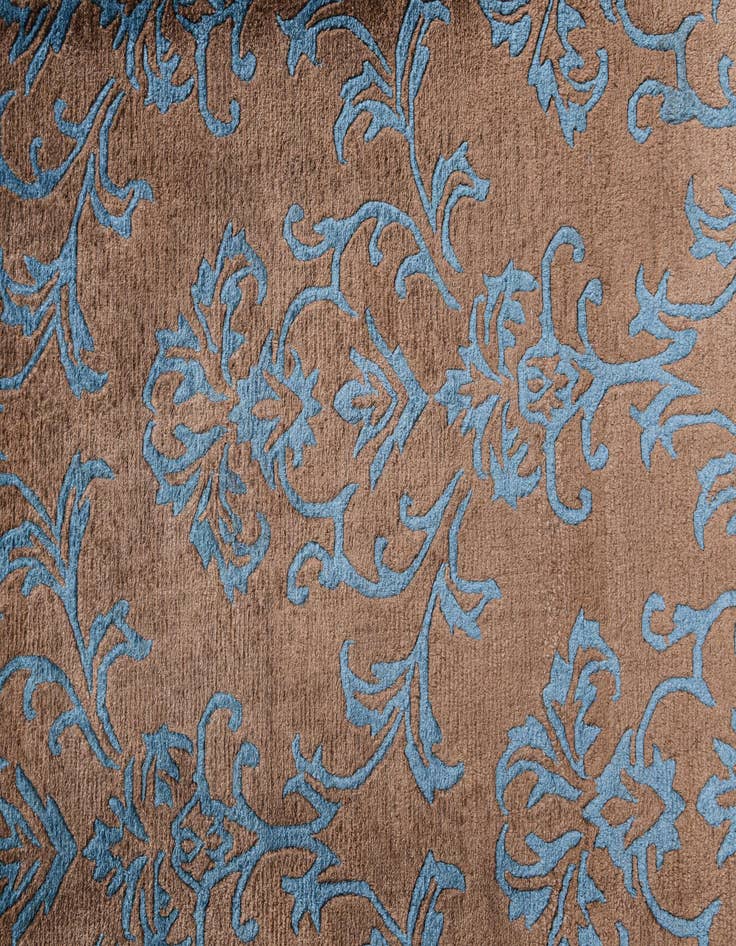 Detail image of  5' 7 x 7' 10  Hand Knotted Darya Wool Rug