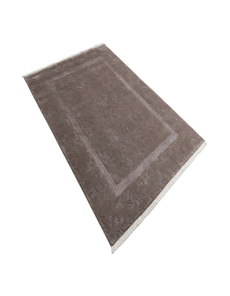 Detail image of  5' 8 x 8'  Hand Knotted Darya Wool Rug