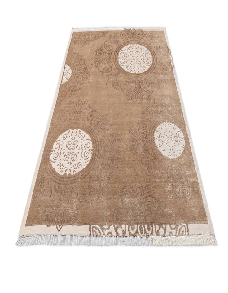 Detail image of  5' 7 x 7' 11  Hand Knotted Darya Wool Rug