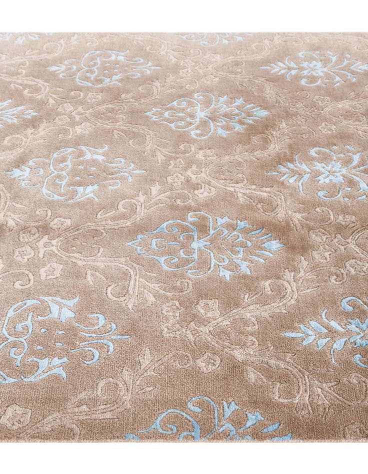 Detail image of  5' 6 x 7' 10  Hand Knotted Darya Wool Rug