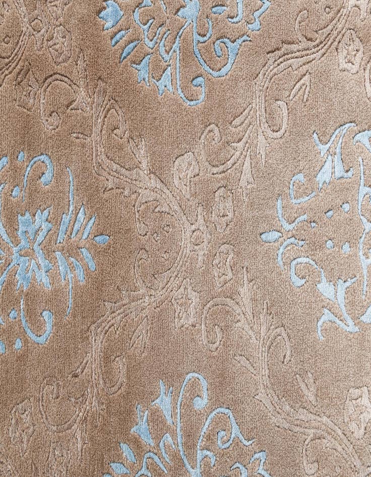 Detail image of  5' 6 x 7' 10  Hand Knotted Darya Wool Rug