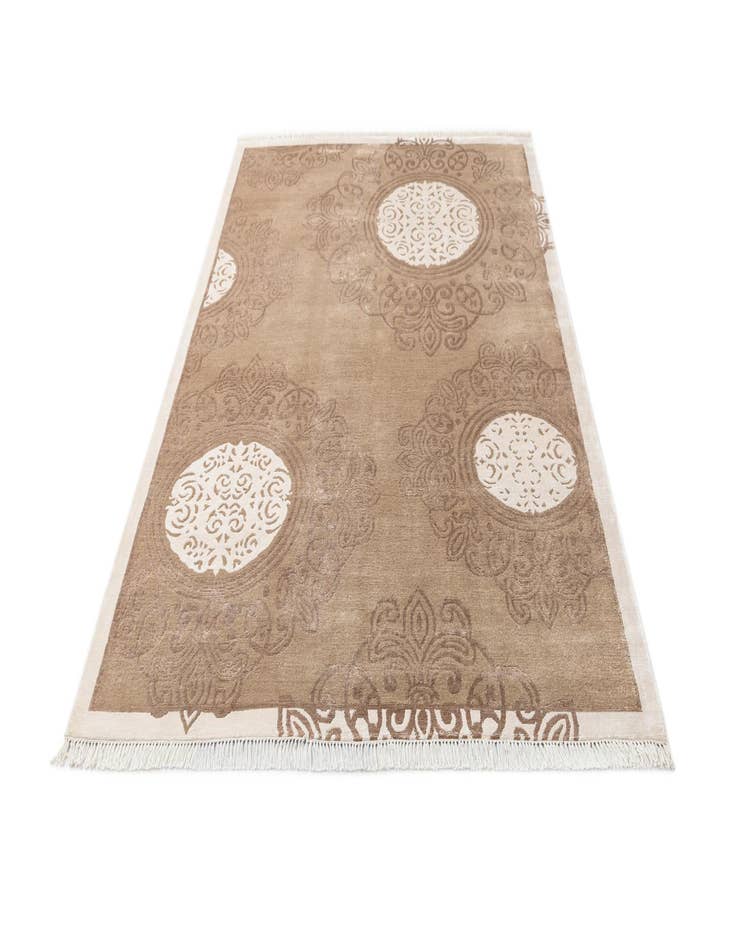 Detail image of  5' 9 x 8' 2  Hand Knotted Darya Wool Rug