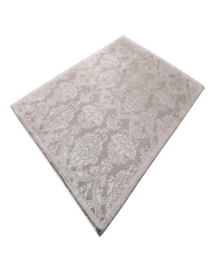 Detail image of  5' 9 x 8'  Hand Knotted Darya Wool Rug