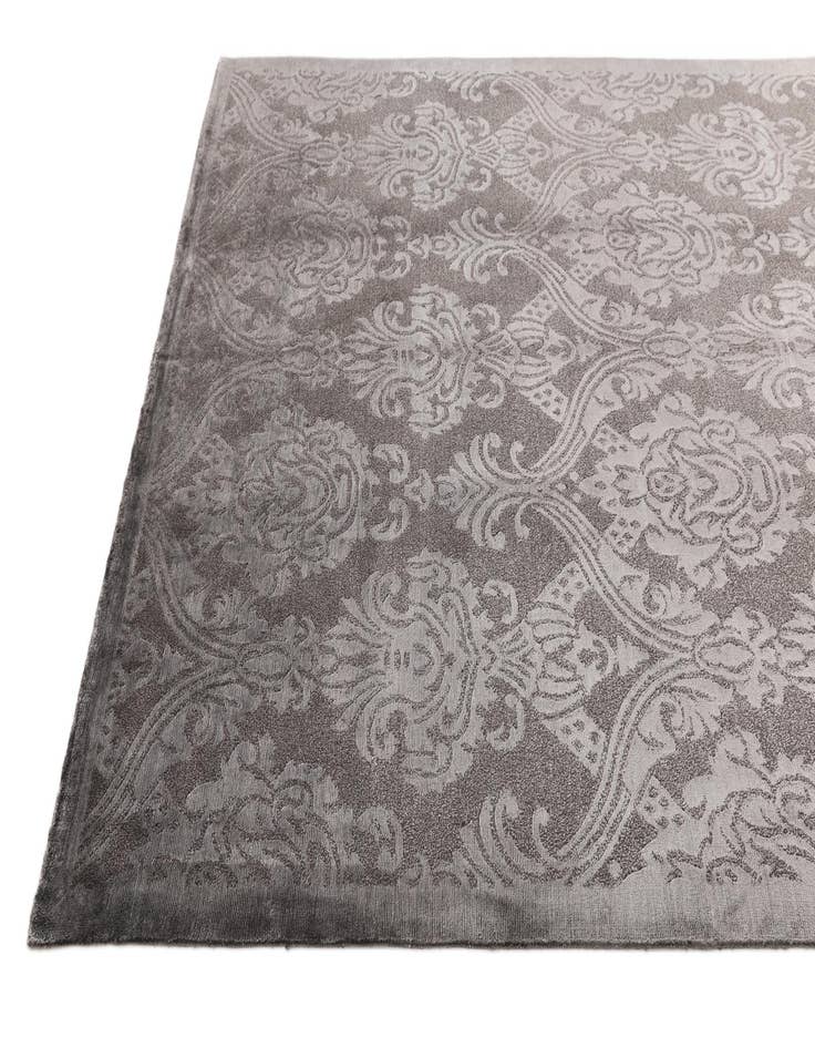 Detail image of  5' 9 x 8'  Hand Knotted Darya Wool Rug