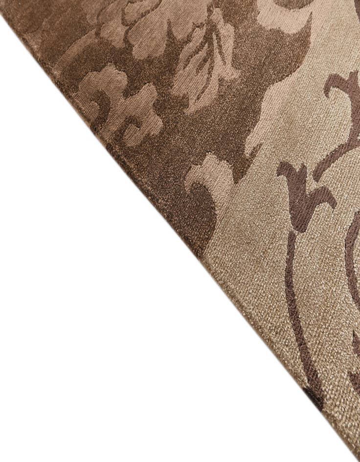 Detail image of  5' 9 x 8'  Hand Knotted Darya Wool Rug