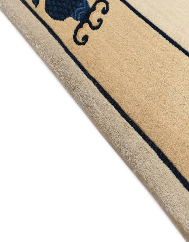 Detail image of  3' 1 x 5'  Hand Knotted Darya Wool Rug