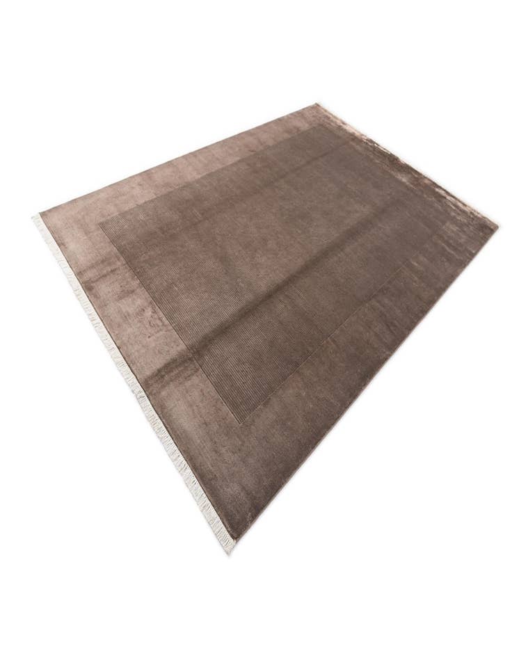 Detail image of  6' 8 x 10'  Hand Knotted Darya Wool Rug