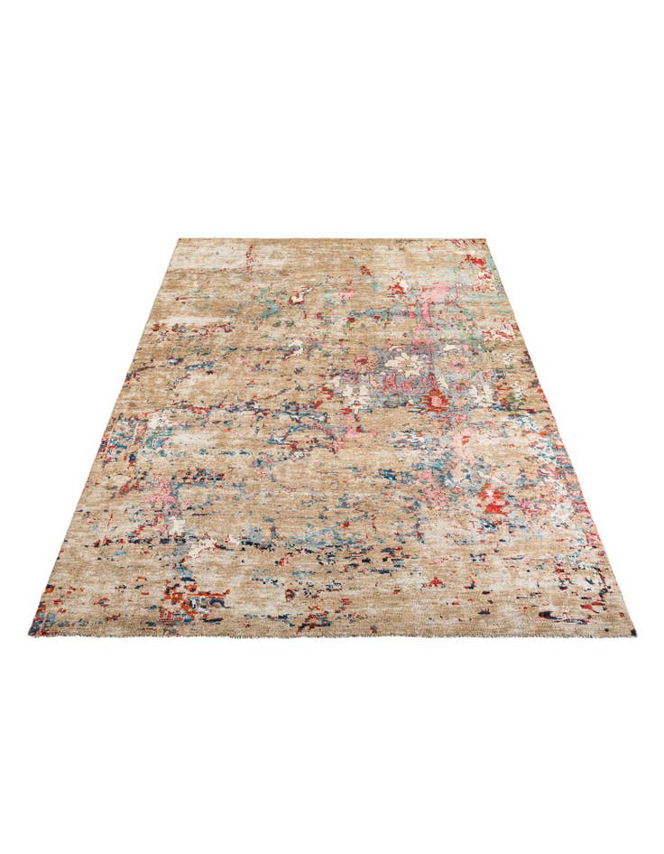 Detail image of  10' 1 x 13' 10  Hand Knotted Darya Wool Rug