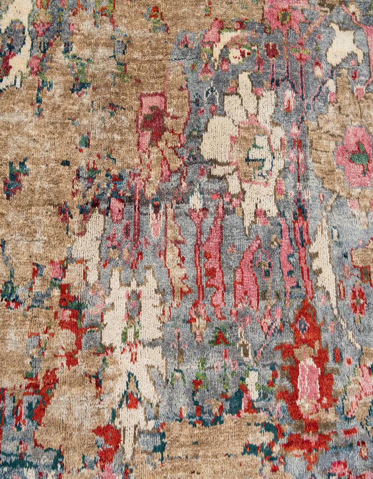 Detail image of  10' 1 x 13' 10  Hand Knotted Darya Wool Rug