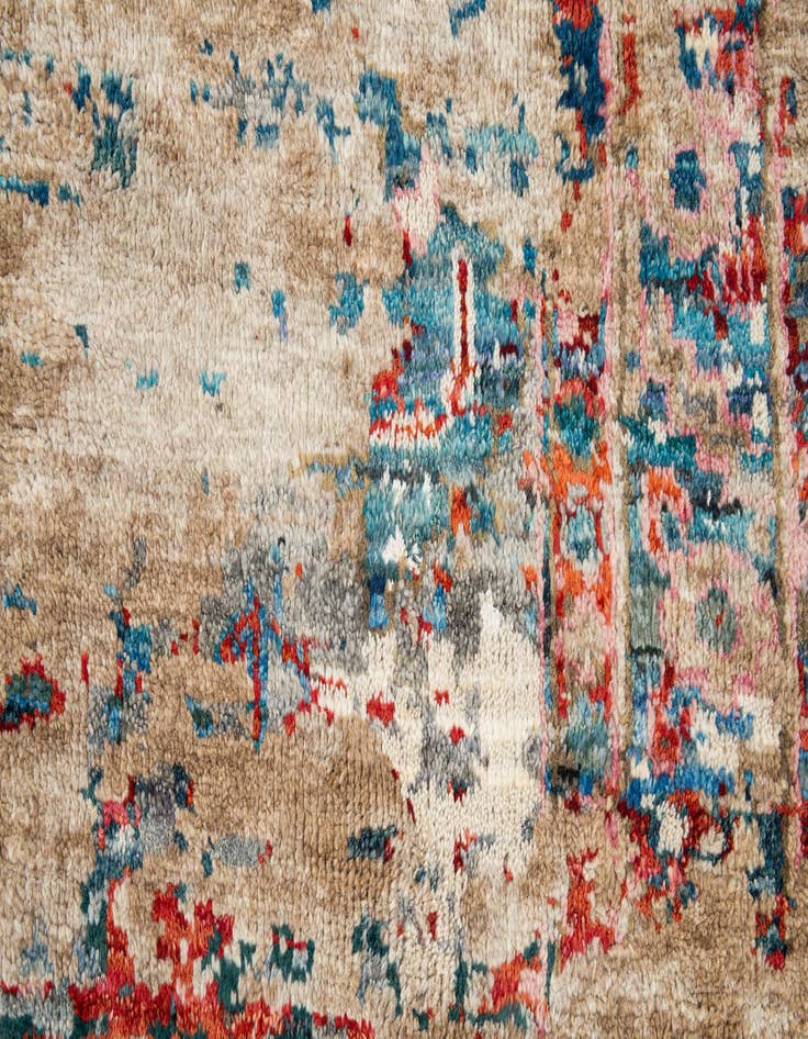 Detail image of  10' 1 x 13' 10  Hand Knotted Darya Wool Rug