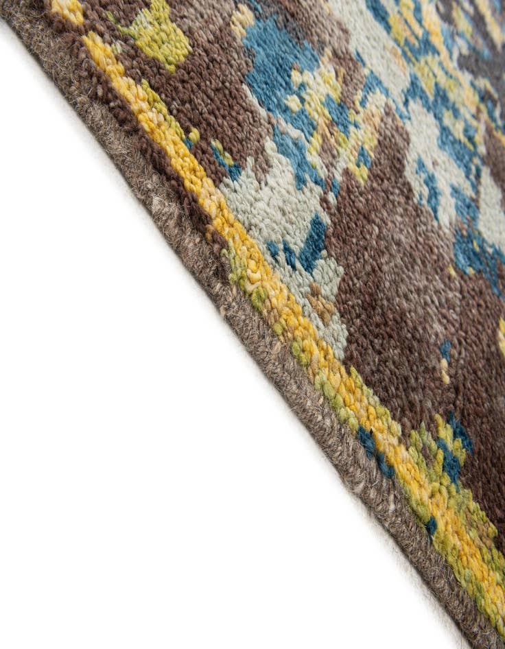 Detail image of  12' 5 x 15' 7  Hand Knotted Darya Wool Rug