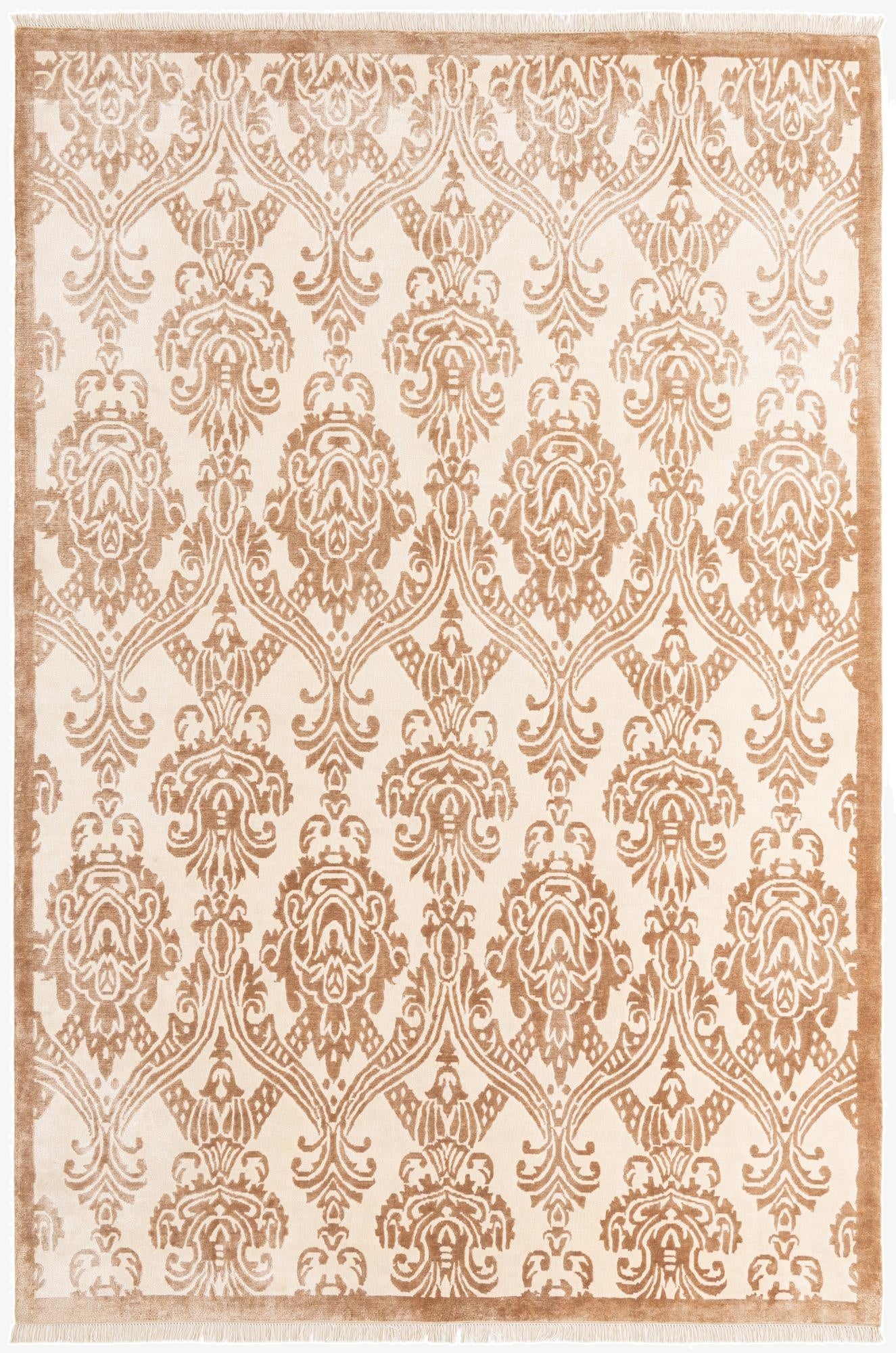  6' 8 x 9' 11  Hand Knotted Darya Wool Rug