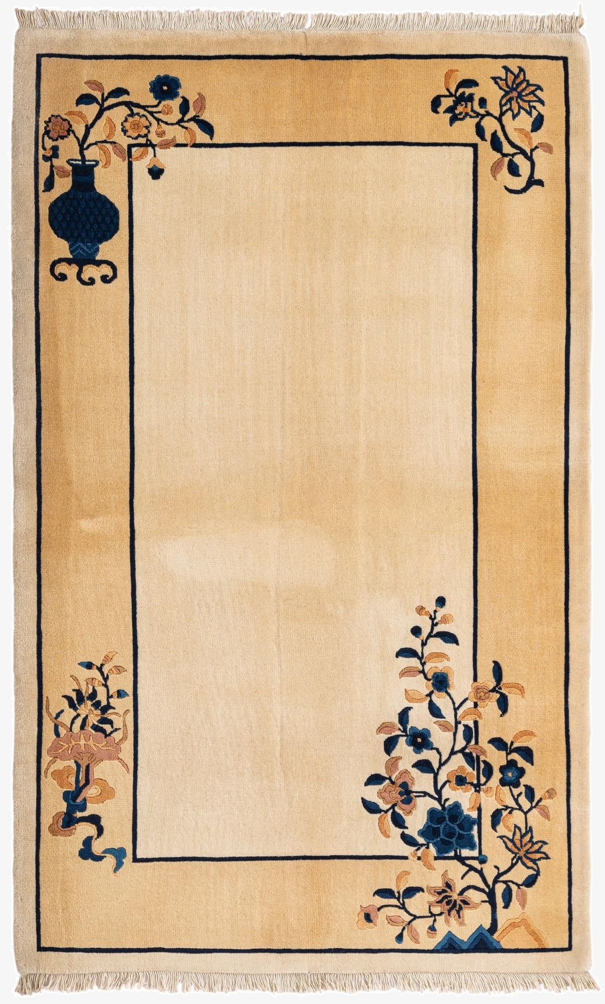  3' 1 x 5'  Hand Knotted Darya Wool Rug