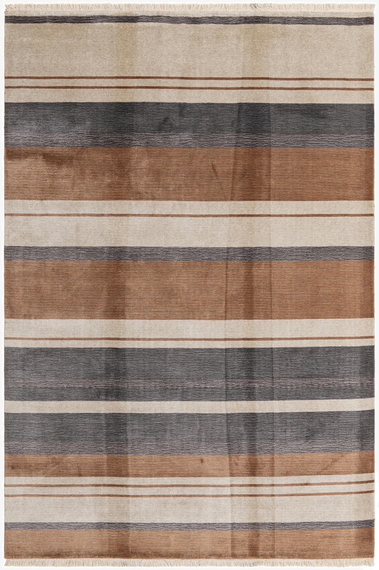  6' 7 x 9' 9  Hand Knotted Darya Wool Rug