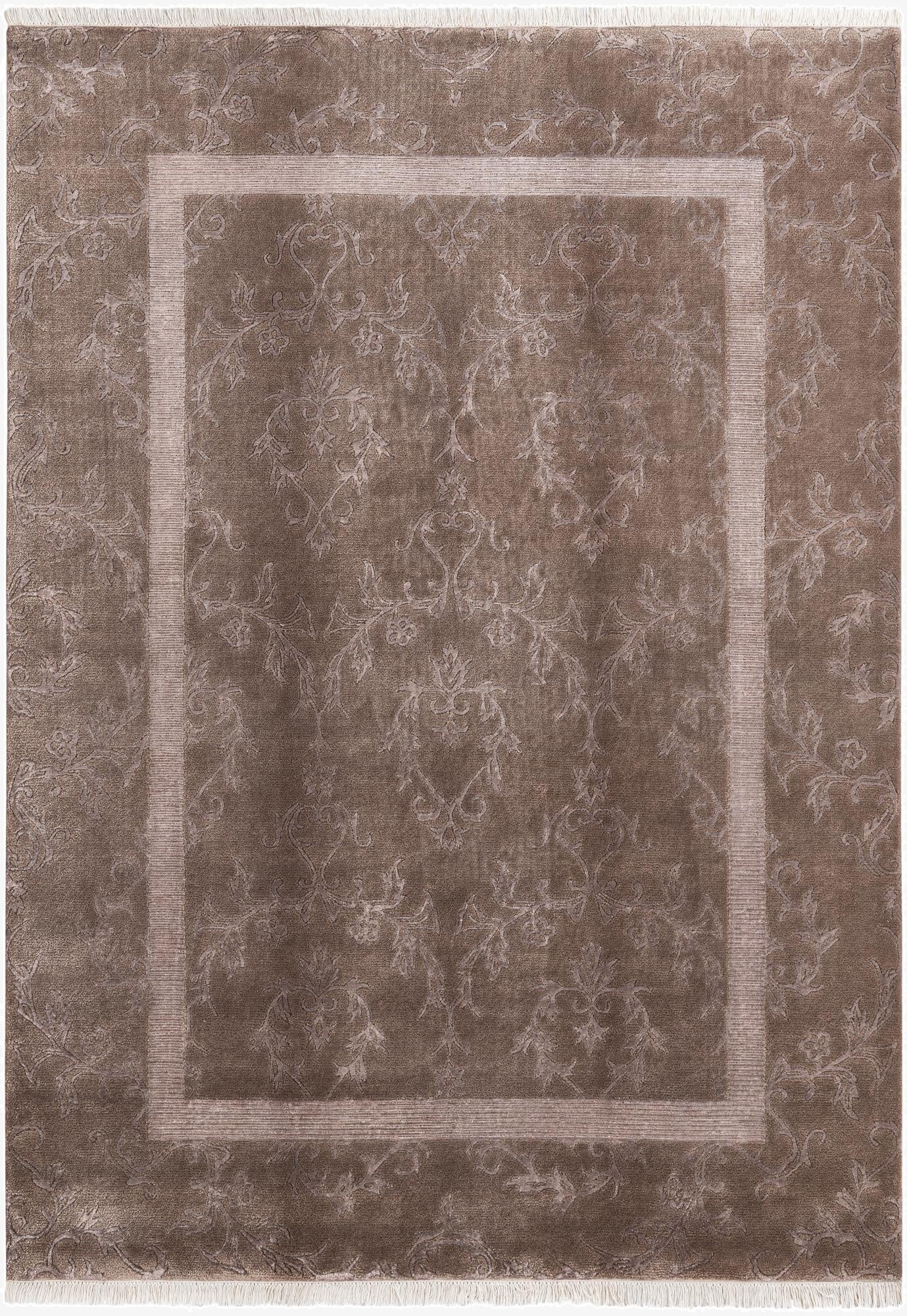  5' 8 x 8'  Hand Knotted Darya Wool Rug