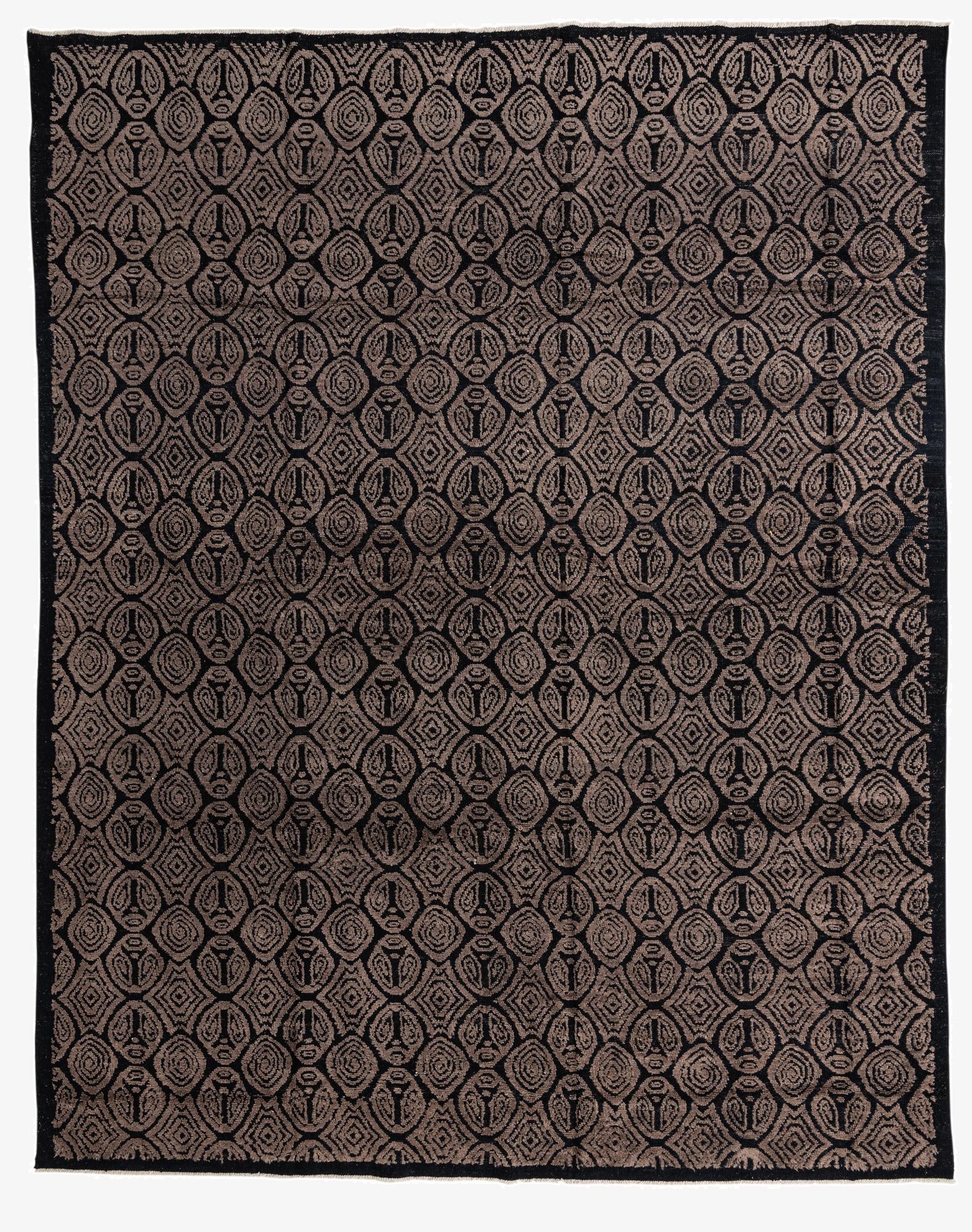  12' 7 x 15' 6  Hand Knotted Darya Wool Rug