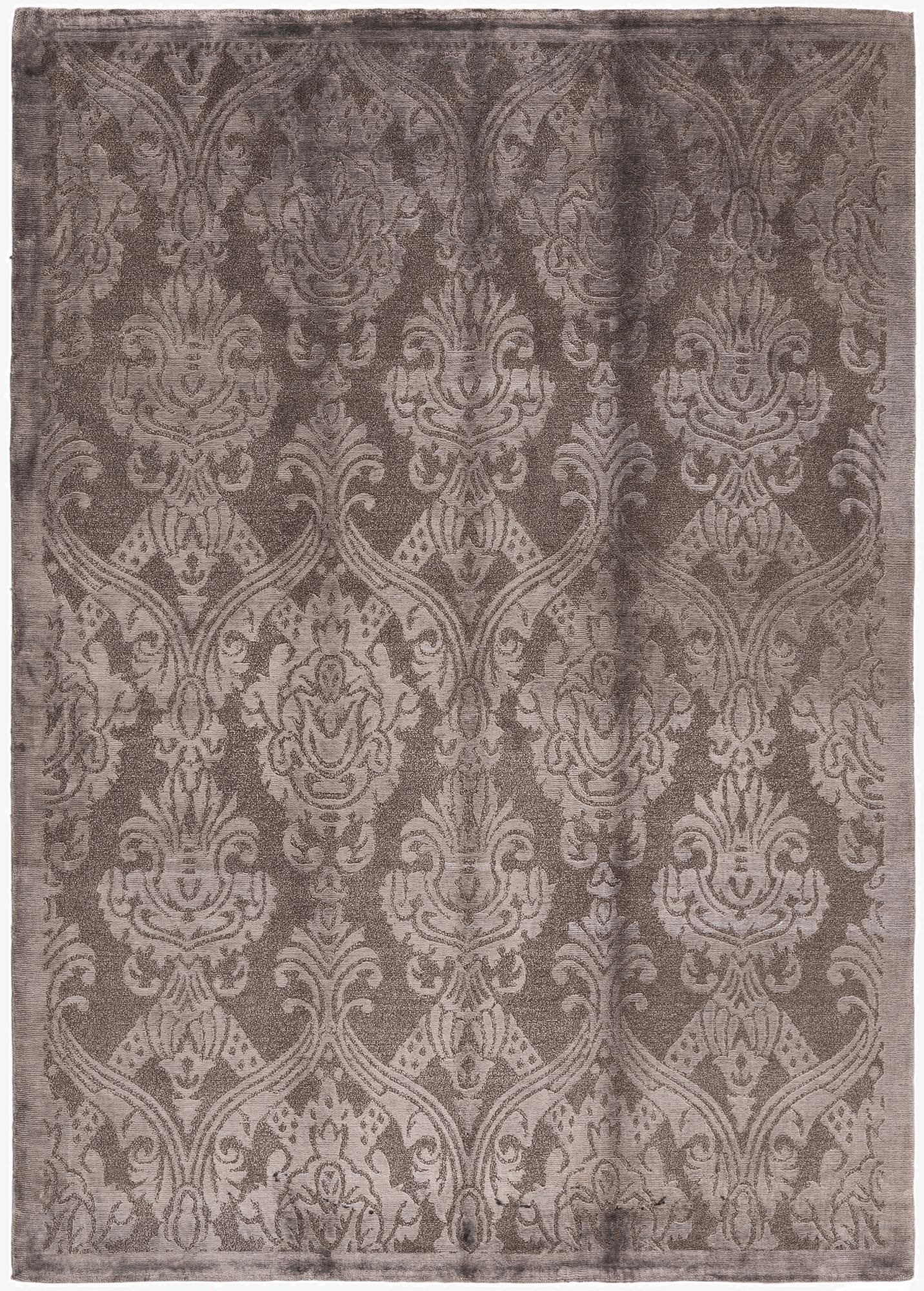 5' 9 x 8'  Hand Knotted Darya Wool Rug