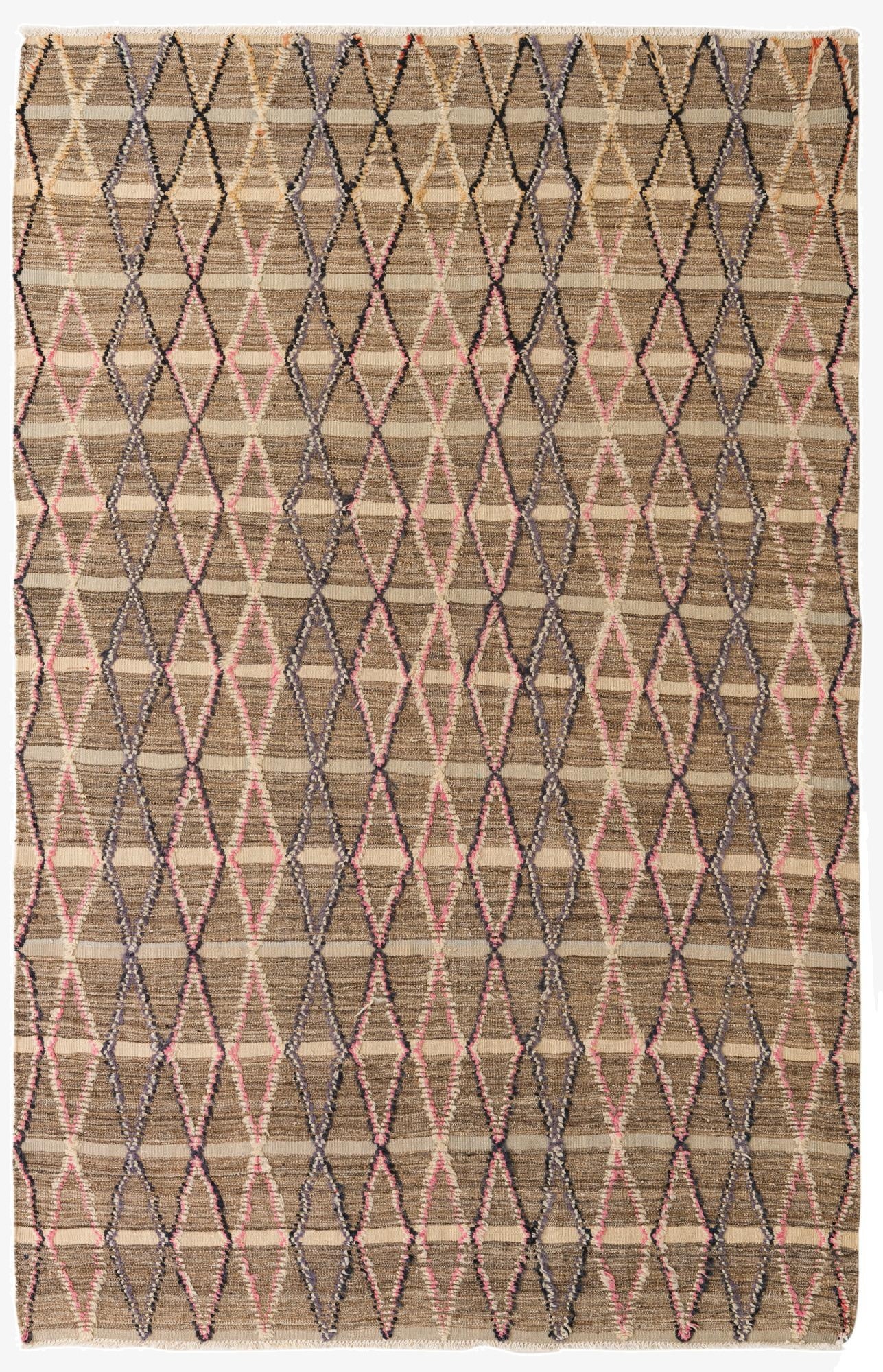 6' 5 x 10'  Hand Knotted Darya Wool Rug