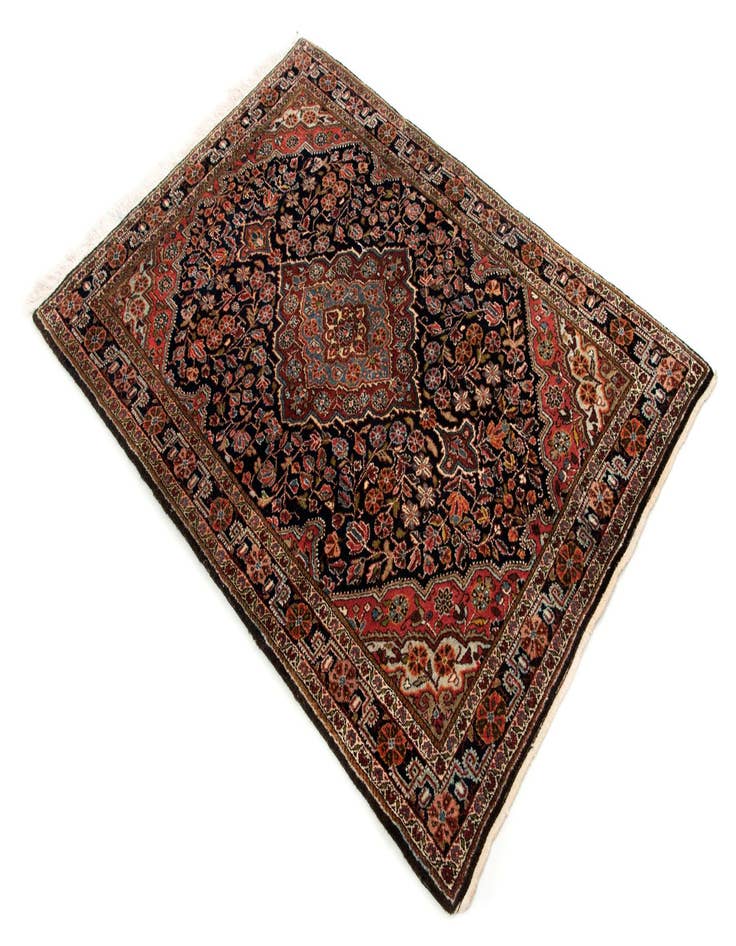 Detail image of  3' 7 x 5' 3  Hand Knotted Djosan Persian Wool Rug