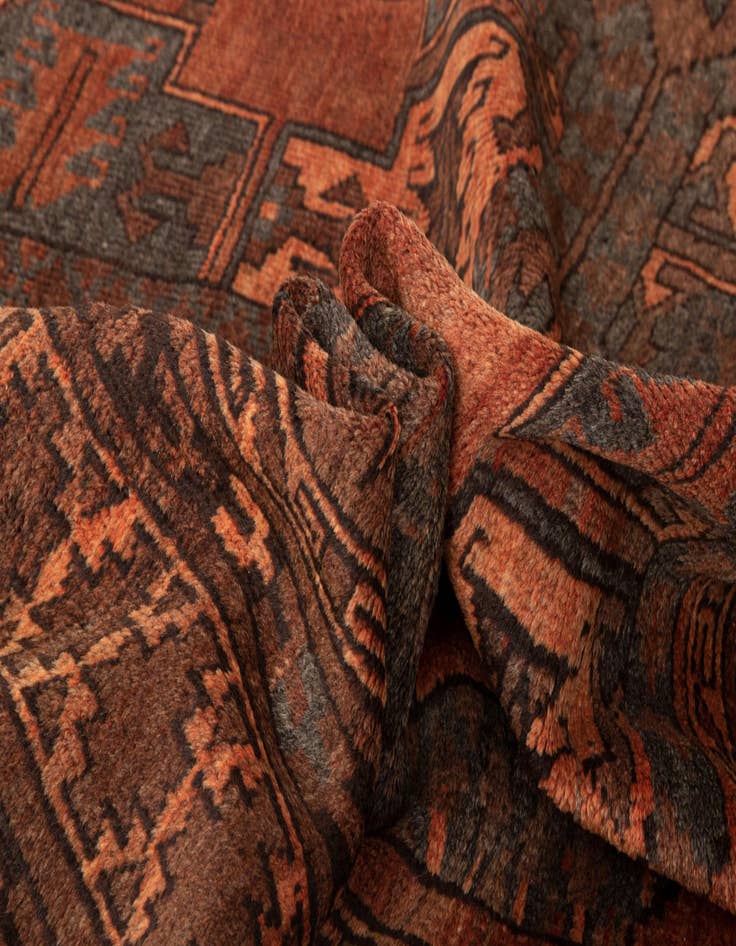 Detail image of  5' 1 x 7' 5 Doltabat Wool Rug