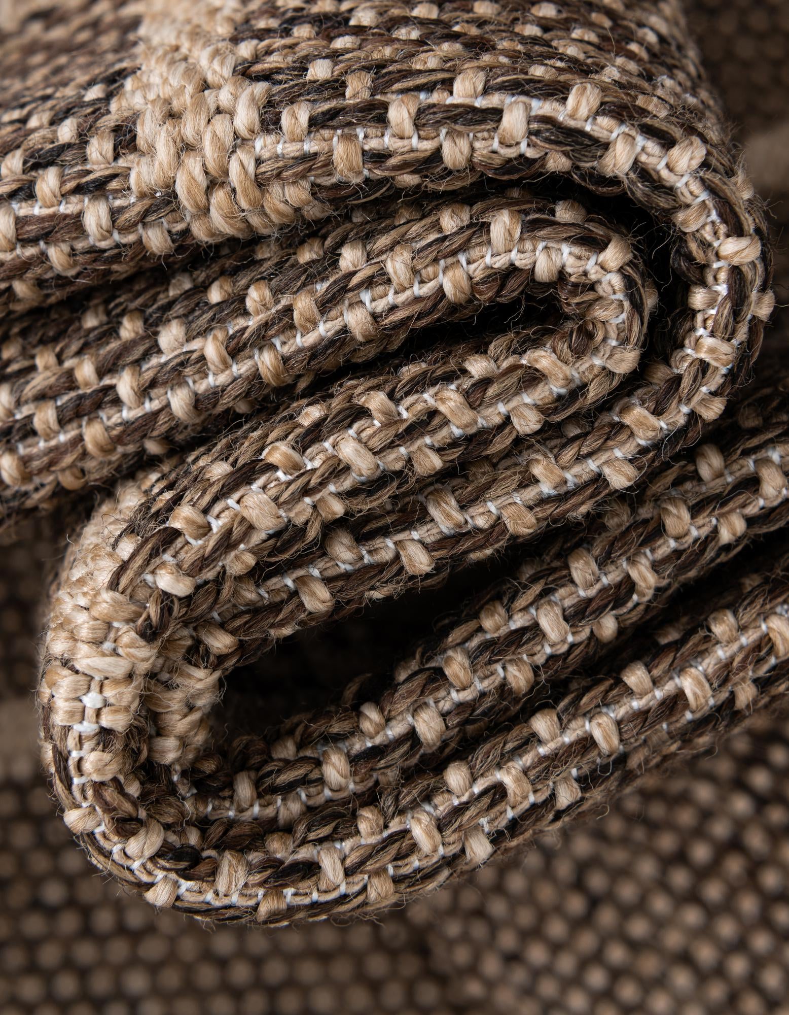  Custom Brown Dunes Rug