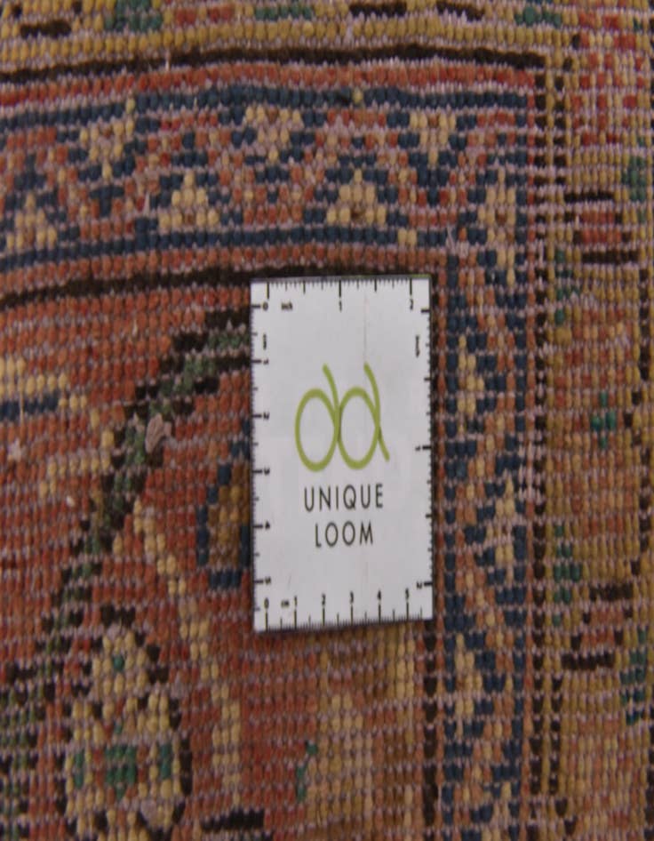 Detail image of  9' 6 x 13'  Hand Knotted Farahan Persian Wool Rug