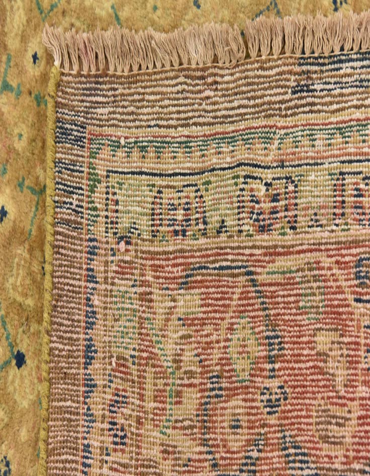 Detail image of  9' 7 x 12' 9  Hand Knotted Farahan Persian Wool Rug