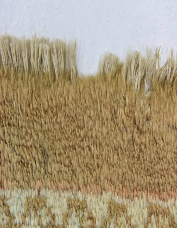 Detail image of  9' 10 x 13'  Hand Knotted Farahan Persian Wool Rug