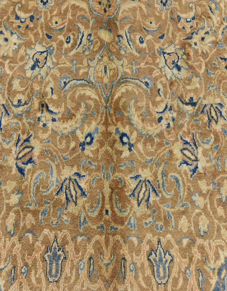 Detail image of  9' 10 x 13'  Hand Knotted Farahan Persian Wool Rug