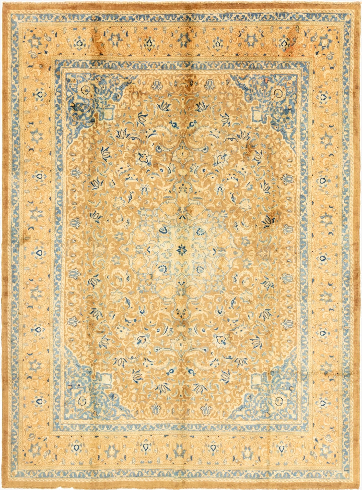  9' 10 x 13'  Hand Knotted Farahan Persian Wool Rug
