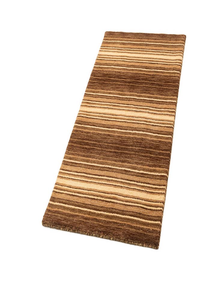 Detail image of  2' 5 x 4' 8  Hand Knotted Gabbeh Wool Rug