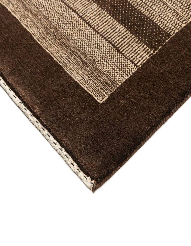 Detail image of  4' 10 x 6' 10 Gabbeh Rug