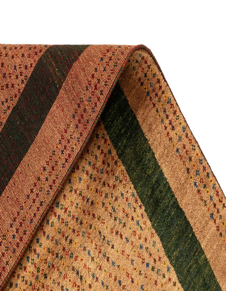 Detail image of  4' x 5' 9 Gabbeh Rug