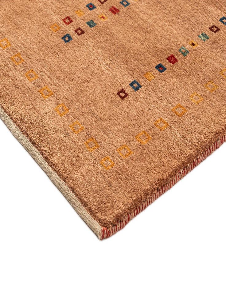 Detail image of  3' 4 x 4' 10 Gabbeh Rug