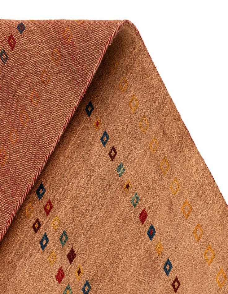 Detail image of  3' 4 x 4' 10 Gabbeh Rug