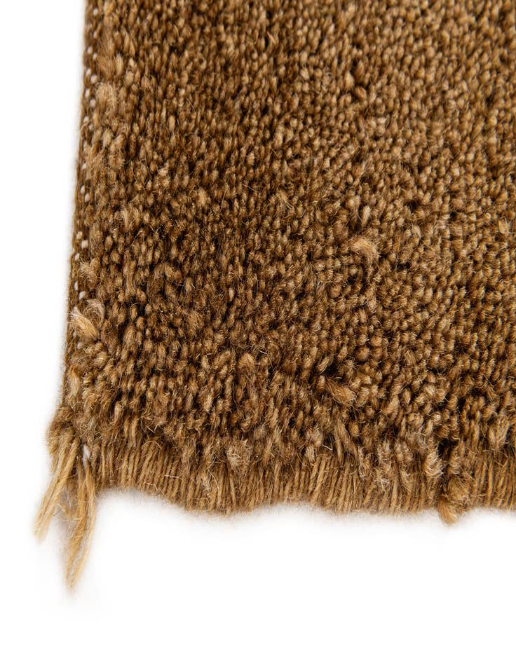 Detail image of  2' 6 x 4' 6  Hand Knotted Gabbeh Wool Rug