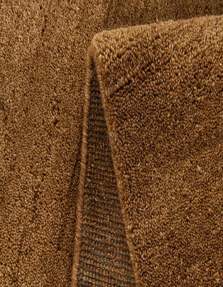 Detail image of  2' 6 x 4' 6  Hand Knotted Gabbeh Wool Rug