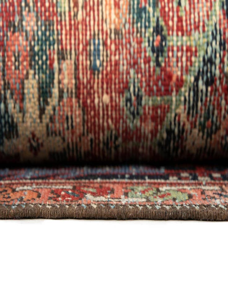 Detail image of  7' 7 x 11' 9  Hand Knotted Gharajeh Persian Wool Rug