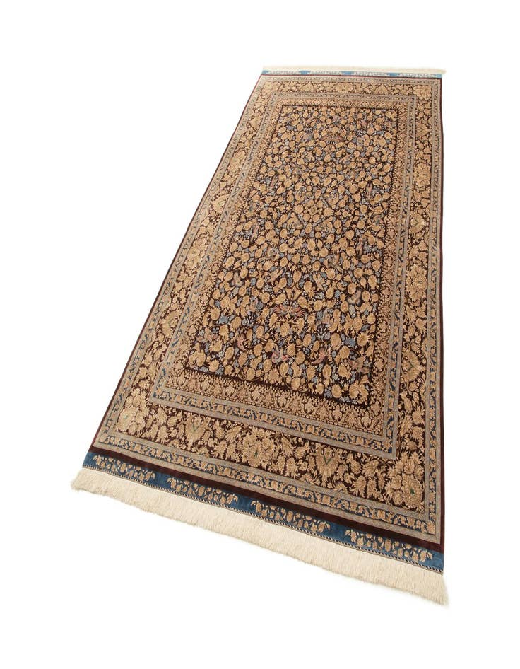 Detail image of  5' 7 x 9' 3 Ghom Design Rug