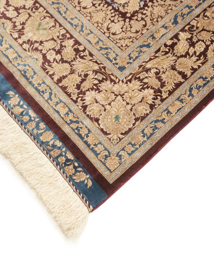 Detail image of  5' 7 x 9' 3 Ghom Design Rug