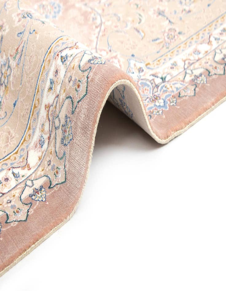 Detail image of  6' 7 x 9' 10 Ghom Design Rug