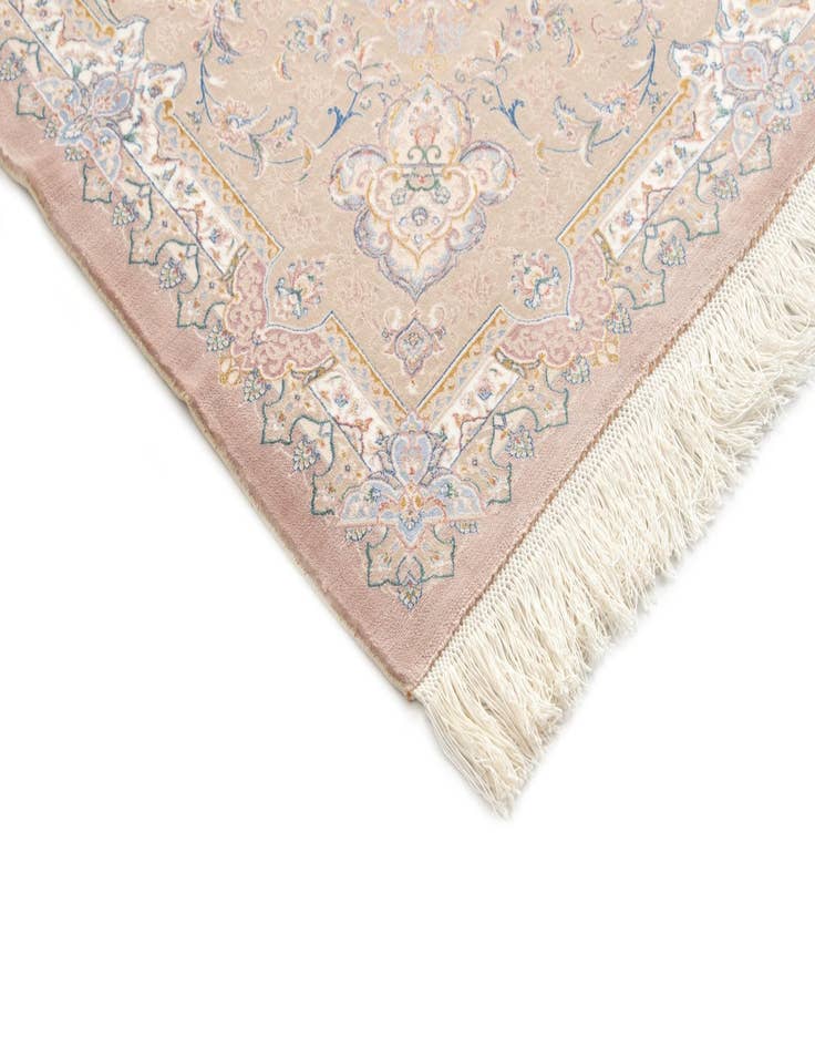 Detail image of  6' 7 x 9' 10 Ghom Design Rug