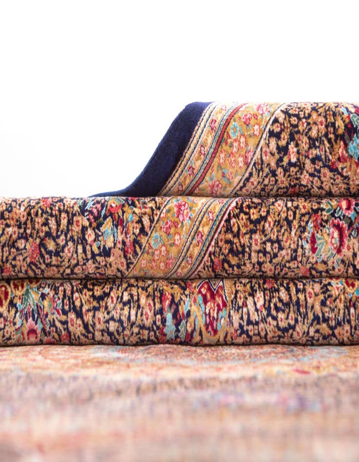 Detail image of  6' 7 x 9' 10 Ghom Design Rug