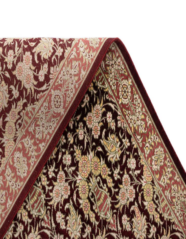 Detail image of  1' 10 x 2' 9 Ghom Silk Rug