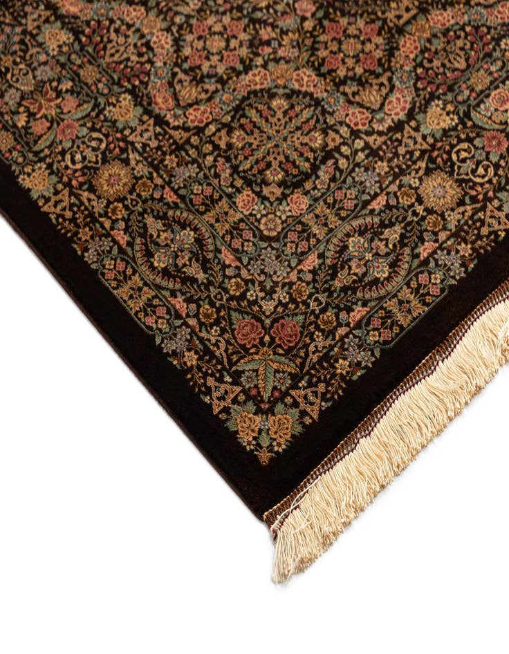 Detail image of  3' 4 x 5' 1 Ghom Silk Rug