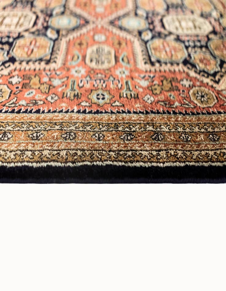 Detail image of  1' 10 x 2' 8 Ghom Silk Rug