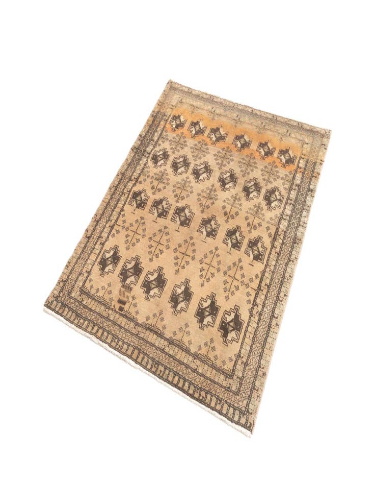 Detail image of  3' 6 x 4' 8 Hamedan Rug