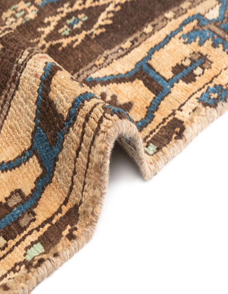 Detail image of  4' 2 x 9' 3 Hamedan Rug