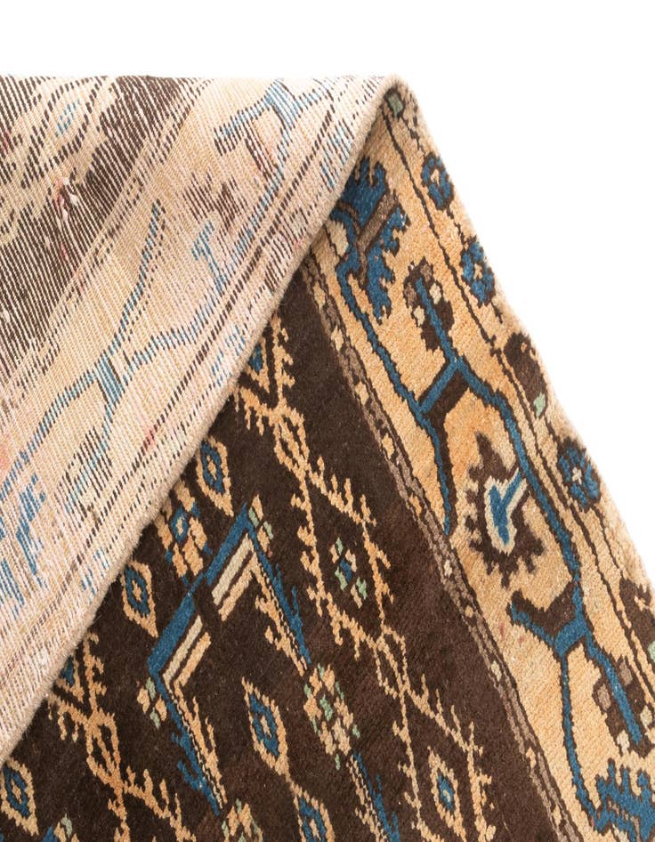 Detail image of  4' 2 x 9' 3 Hamedan Rug