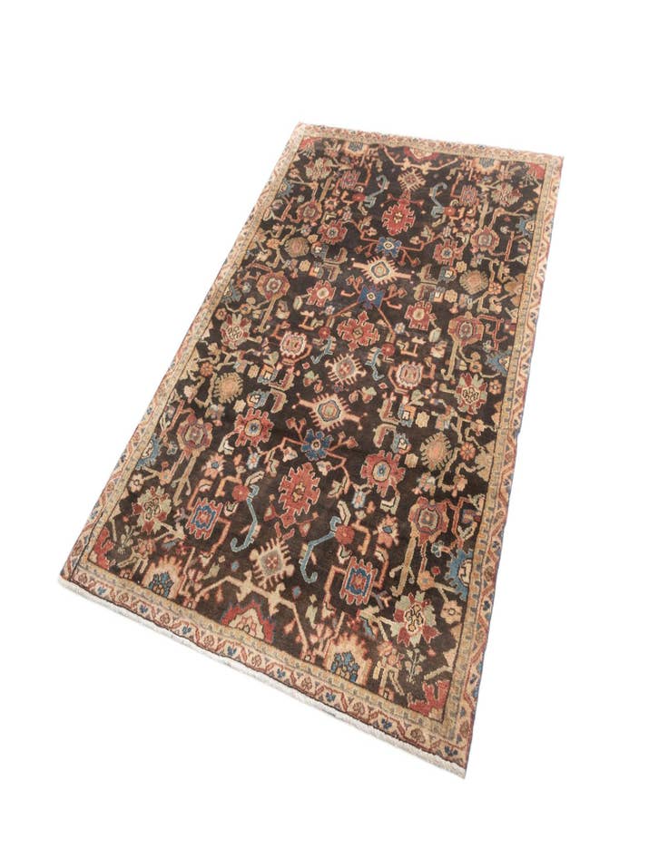 Detail image of  4' 1 x 6' Hamedan Rug